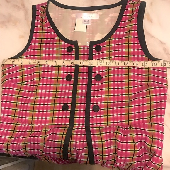 Pink plaid dress. Size XL - Picture 7 of 11
